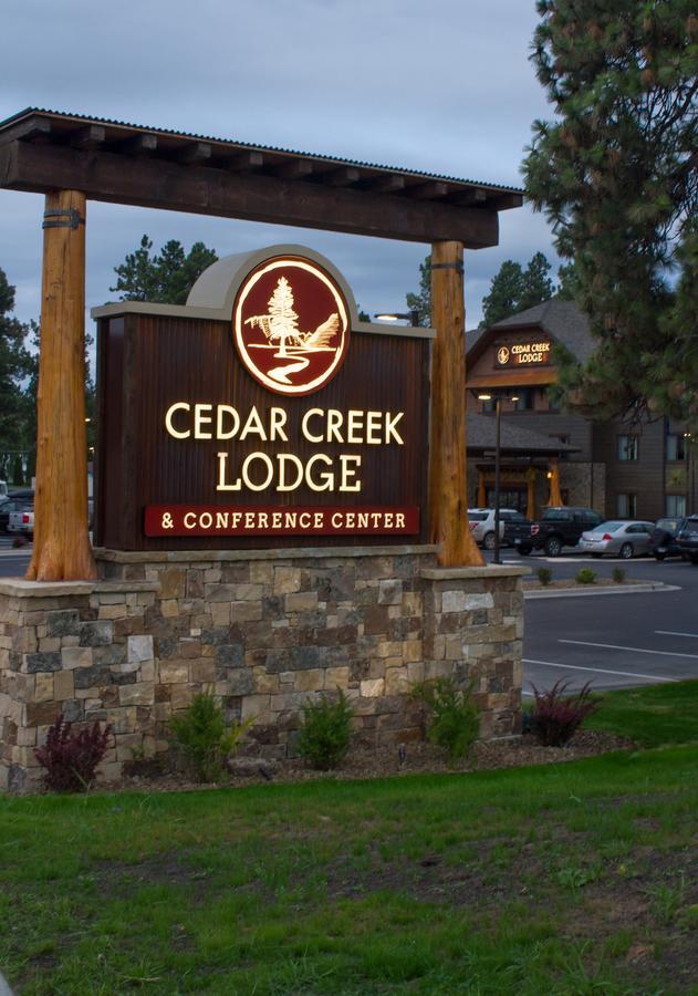 Cedar Creek Lodge & Conference Center Columbia Falls Exterior foto